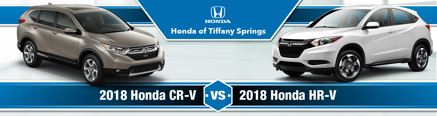 2018 honda hr-v vs. cr-v suv comparison