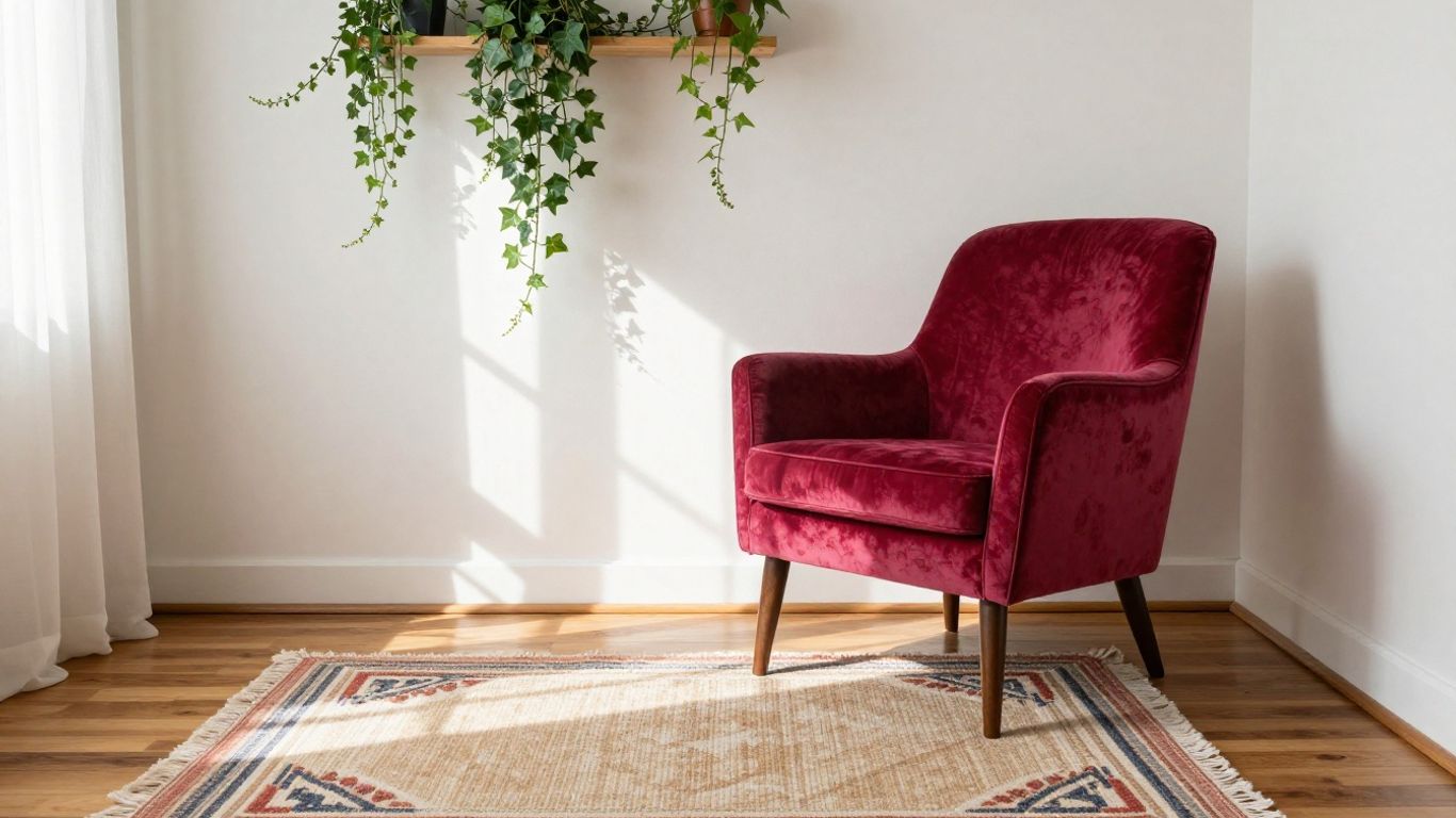 Bohemian room filled with plants