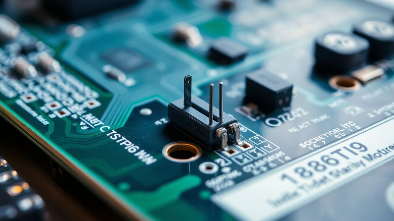 Mastering Through Hole PCB Assembly: A Comprehensive Guide 2 Through hole PCB assembly with components being inserted.