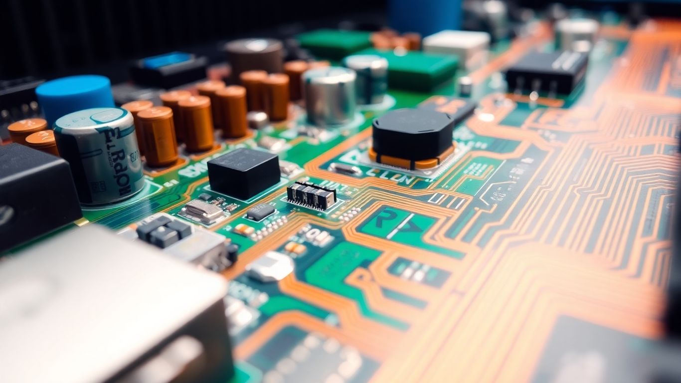 Expedite Your Projects with Fast Turn PCB Assembly Services - Anzer 3 Fast turn PCB assembly with electronic components.