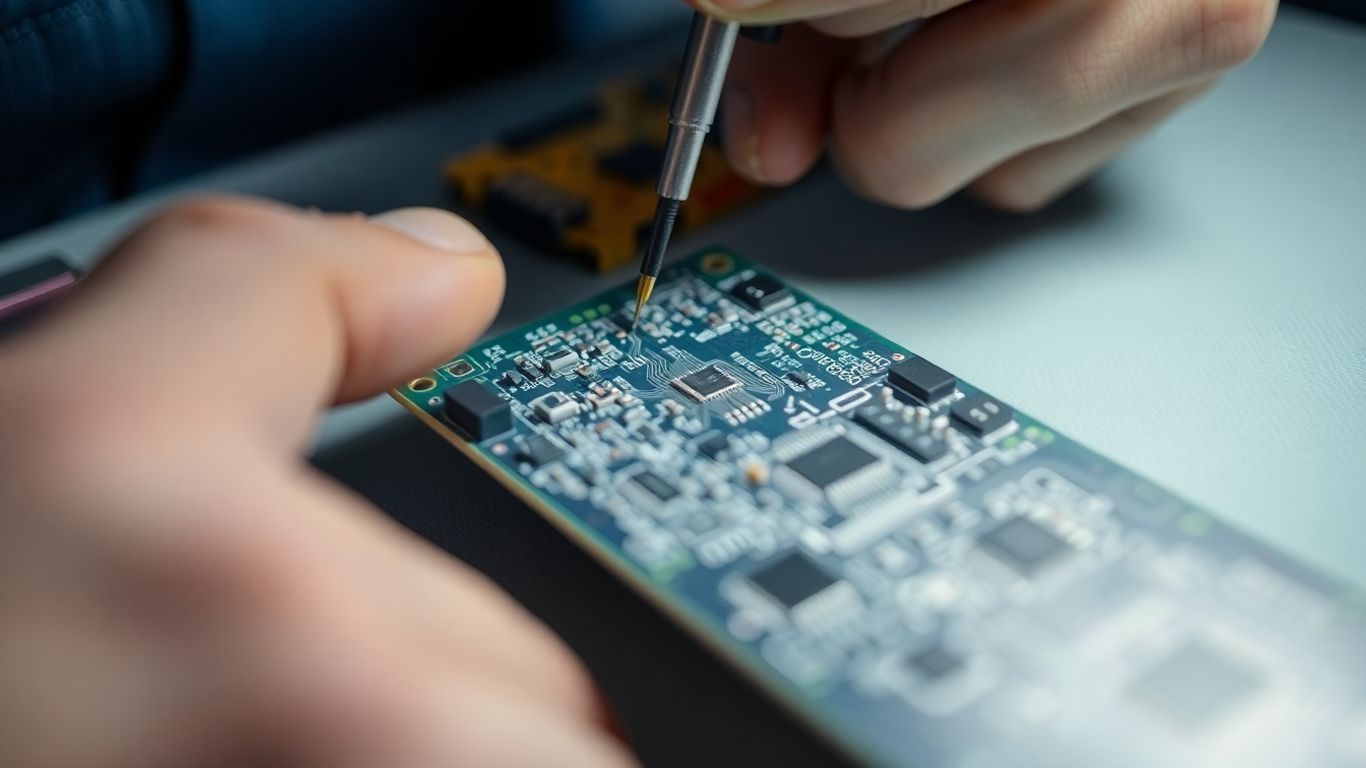 Mastering Flexible PCB Assembly: From Prototype to Production - Anzer 3 Flexible PCB assembly with soldering