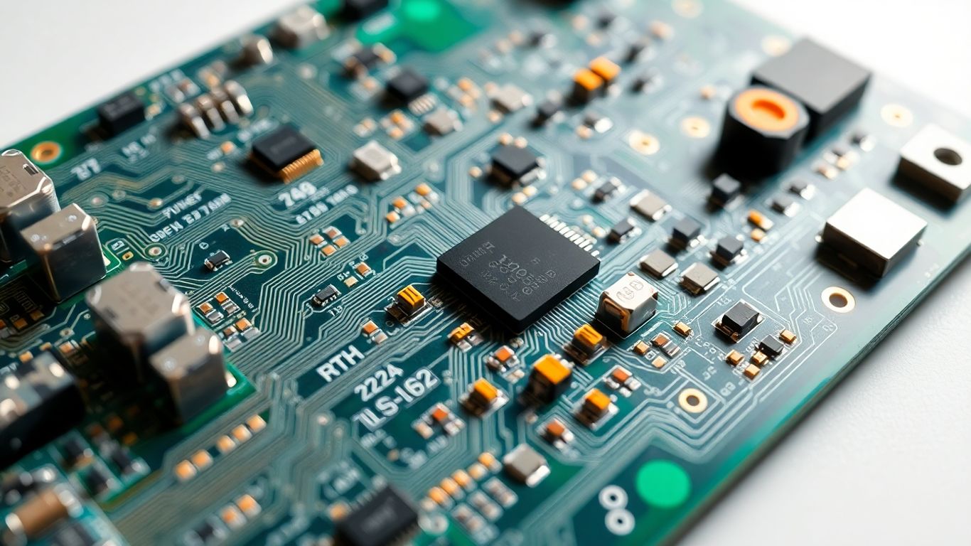 Precision Medical PCB Assembly: Ensuring Safety and Reliability in 2025 3 Medical PCB with intricate circuitry and components.