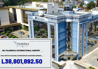 Palmerola realiza tercer desembolso a Inprema; pagos ya suman L116.3 millones en intereses