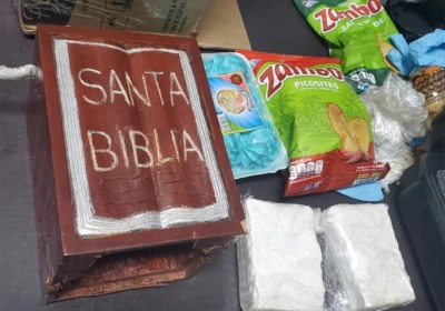 En aeropuerto de La Lima, Cortés, hallan encomienda con cocaína