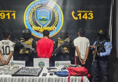 Capturan a tres miembros de la banda “Los Aguacates”