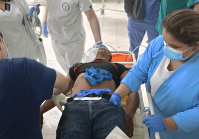 Muere el hombre que fue herido en asalto a bus en SPS