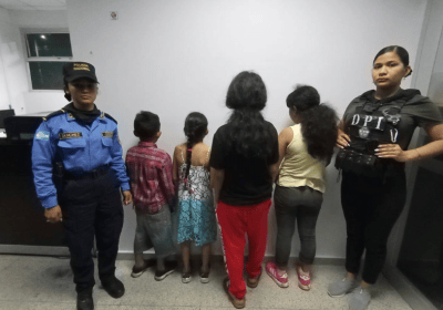 Recuperan cuatro menores reportados como desaparecidos en Olancho