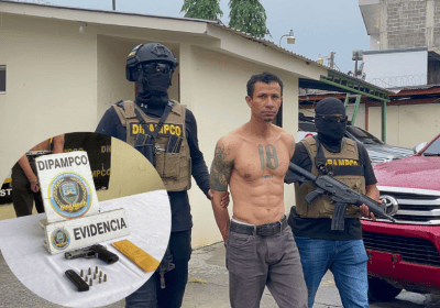 Cae coordinador de extorsión en El Paraíso