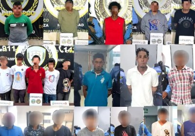 Decenas de capturas en operación Aegis en diversos lugares del país