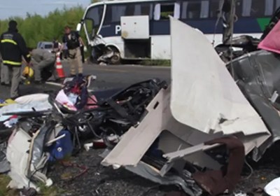 Fallecen 11 miembros de una misma familia en accidente de tránsito en Brasil