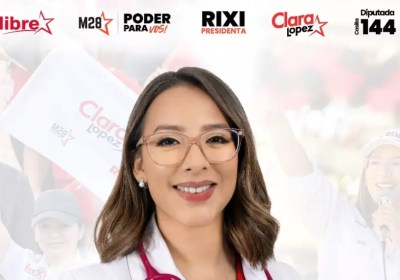 Clara López joven aspirante que propone mejorar la equidad y protección social
