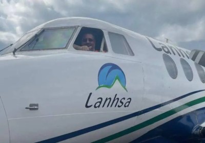 Aerolínea Lanhsa rompe el silencio y se pronuncia sobre el accidente en Roatán