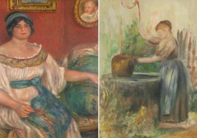 Policía recupera dos cuadros de Renoir, robados en septiembre