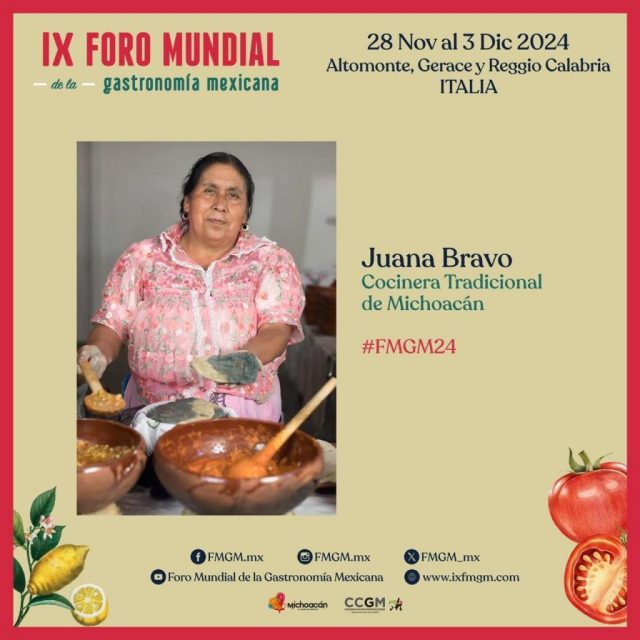 foro2 Cocineras tradicionales de Michoacán alistan los fogones para foro gastronómico en Italia