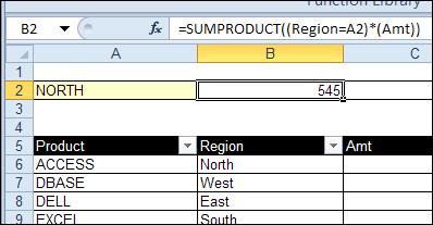 Menghasilkan subtotal dalam daftar atau database. Excel Function Friday Subtotal And Sumproduct With Filter Contextures Blog