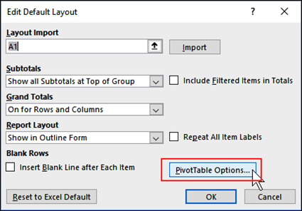 You add or remove items, so your drop down will show the entire list. Clear Old Items from Pivot Table Drop Downs - Contextures Blog
