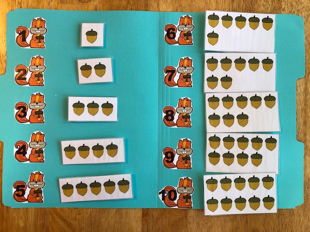 Fall File Folder Activities Continually Learning - Dark Textures - Premium Desktop Collection