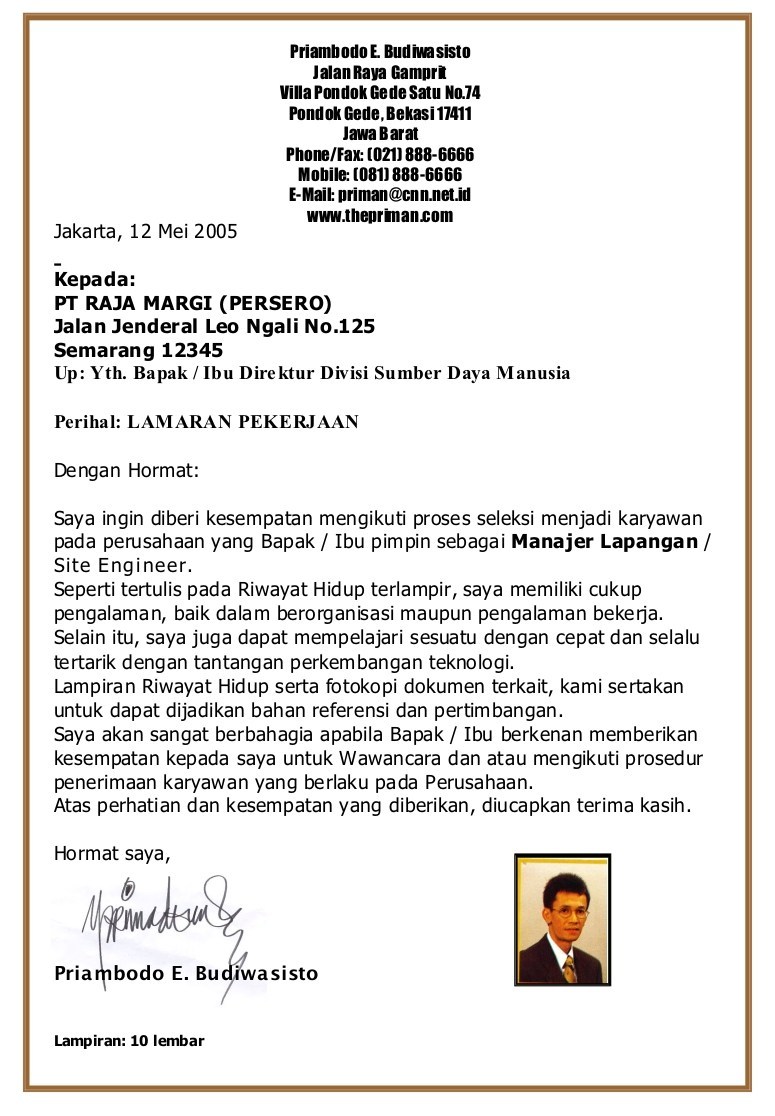 Contoh Surat Lamaran Pt Migas Kumpulan Contoh Surat Dan Soal Terlengkap 