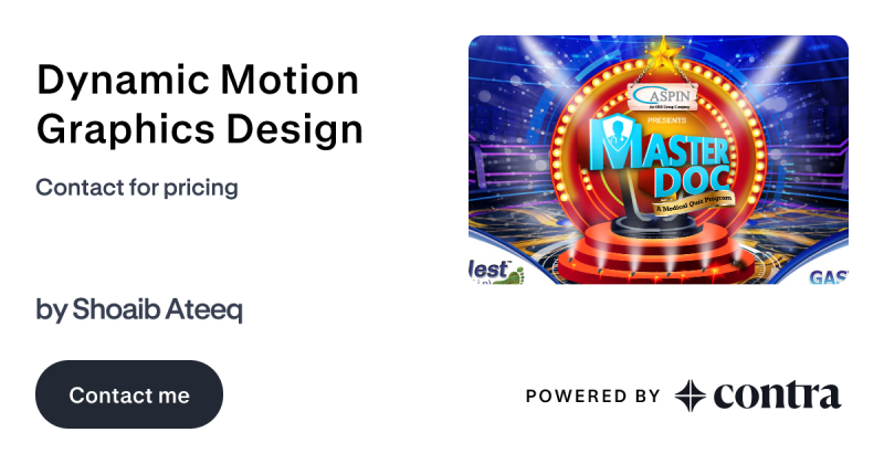 Dynamic Motion Graphics Design Case Studies Just Pointblank - Best Light Designs in HD