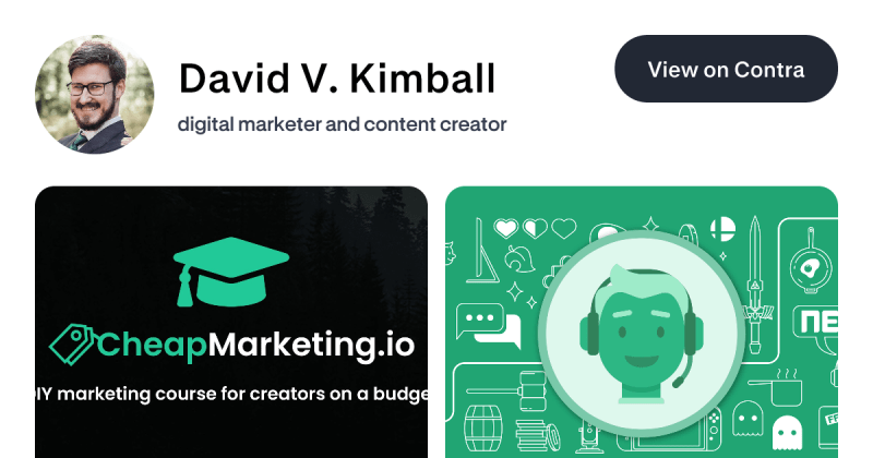 David Kimball Traded Profile - Best Light Arts in HD