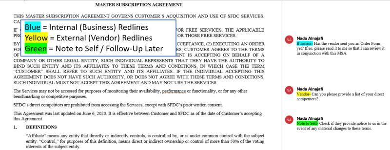 Sample Redlines Contract Nerds - 8K Light Arts for Desktop