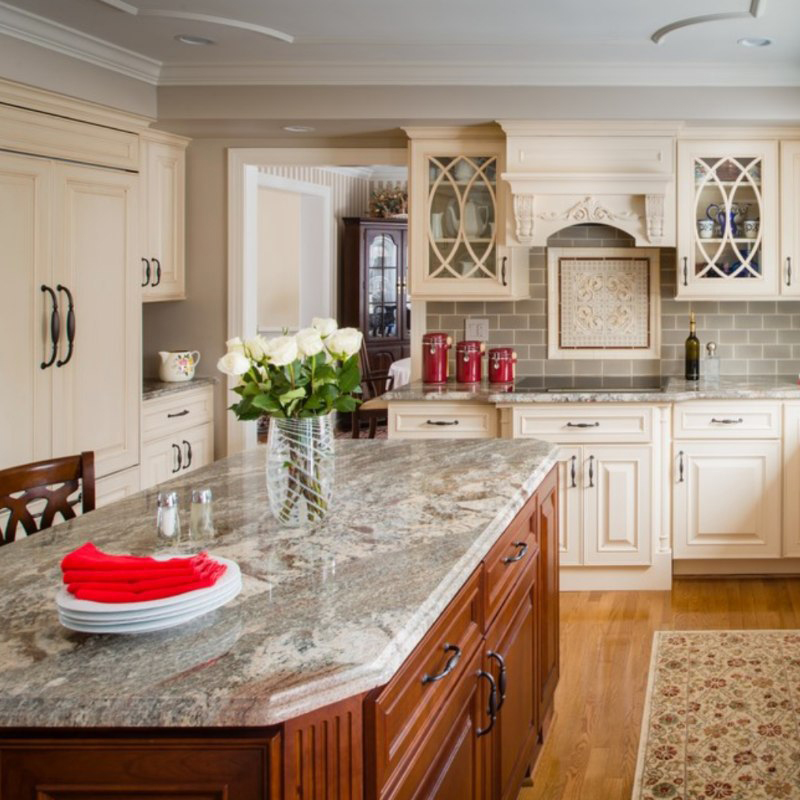 Golden Current Granite Kitchen
