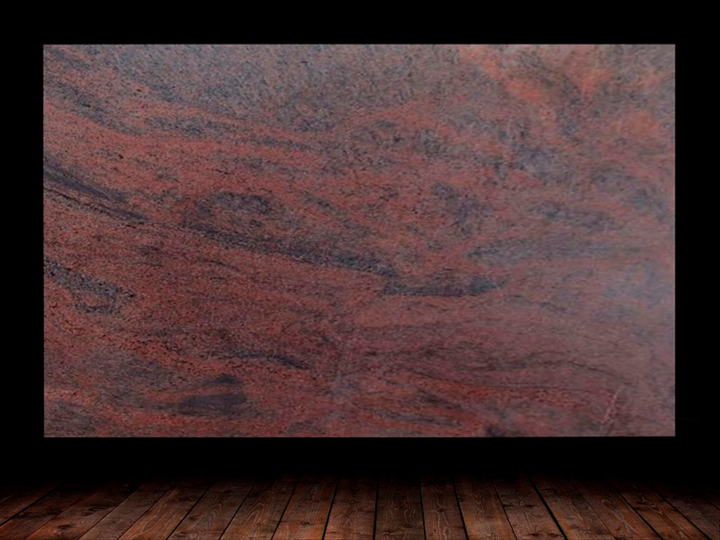 Multicolor Red Granite Slab1