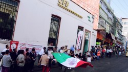 Imagen de una manifestacion de ciduadanos