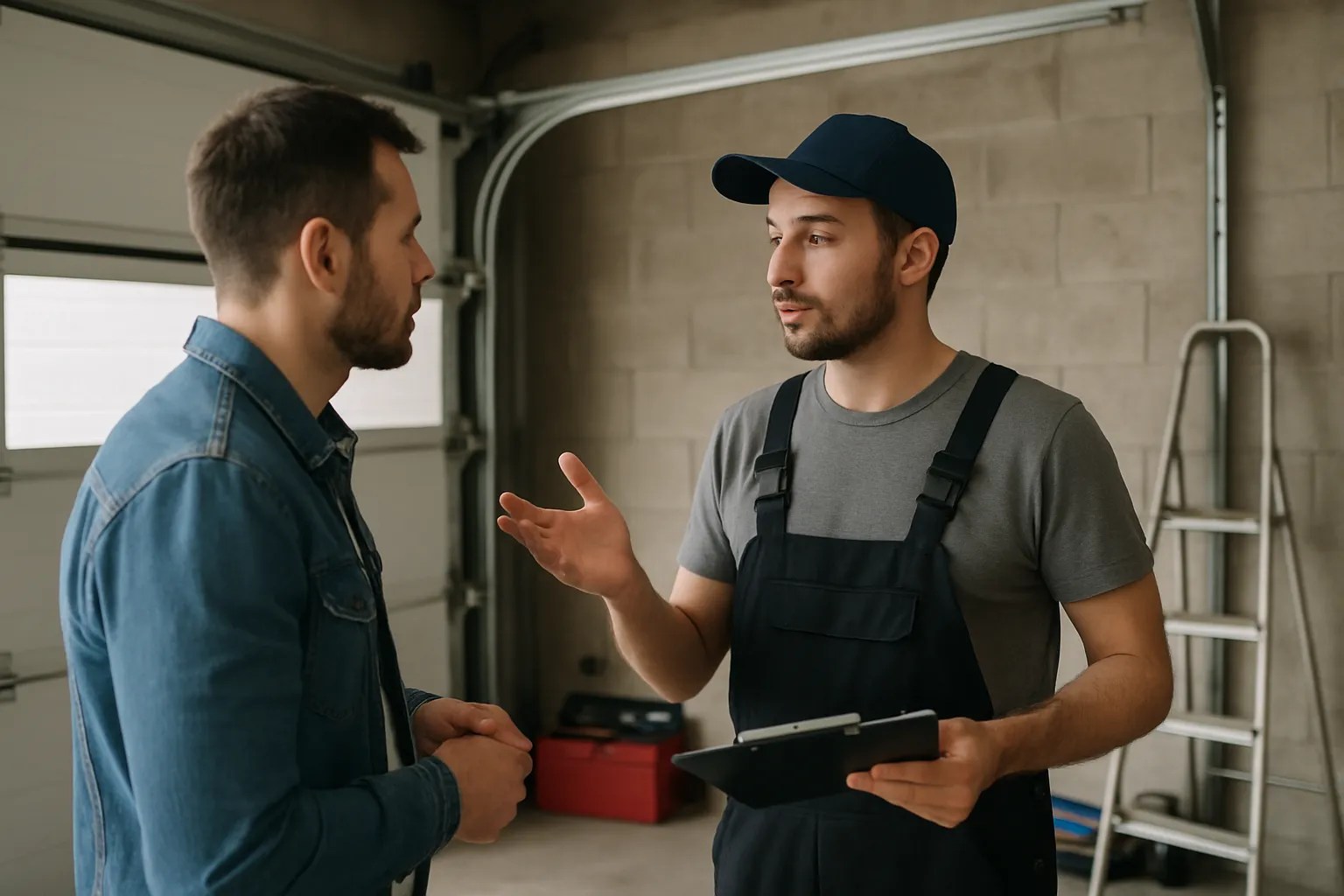 garage door servicing cost,