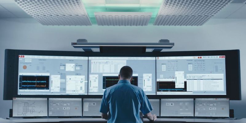 Control Desks Advant Energy - High Quality 8K City Patterns | Free Download