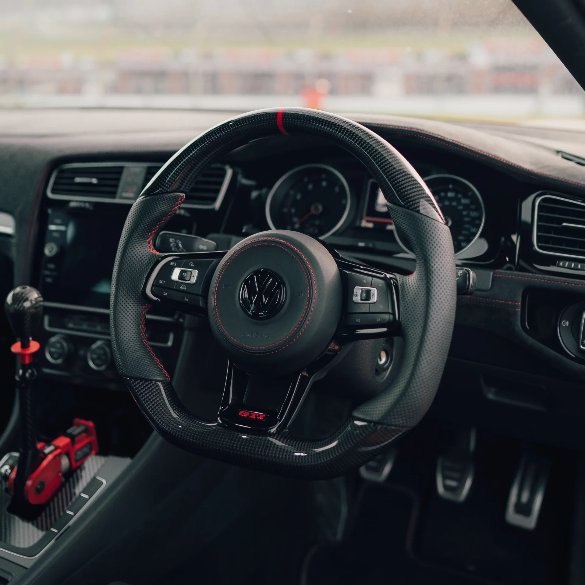 VW Golf MK7 R / GTI Carbon Steering Wheel – New R2 Shape