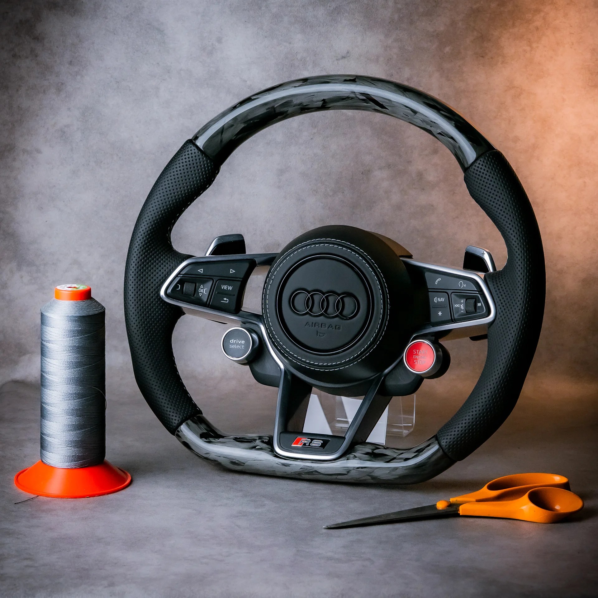 Audi TTRS Forged Carbon Steering Wheel