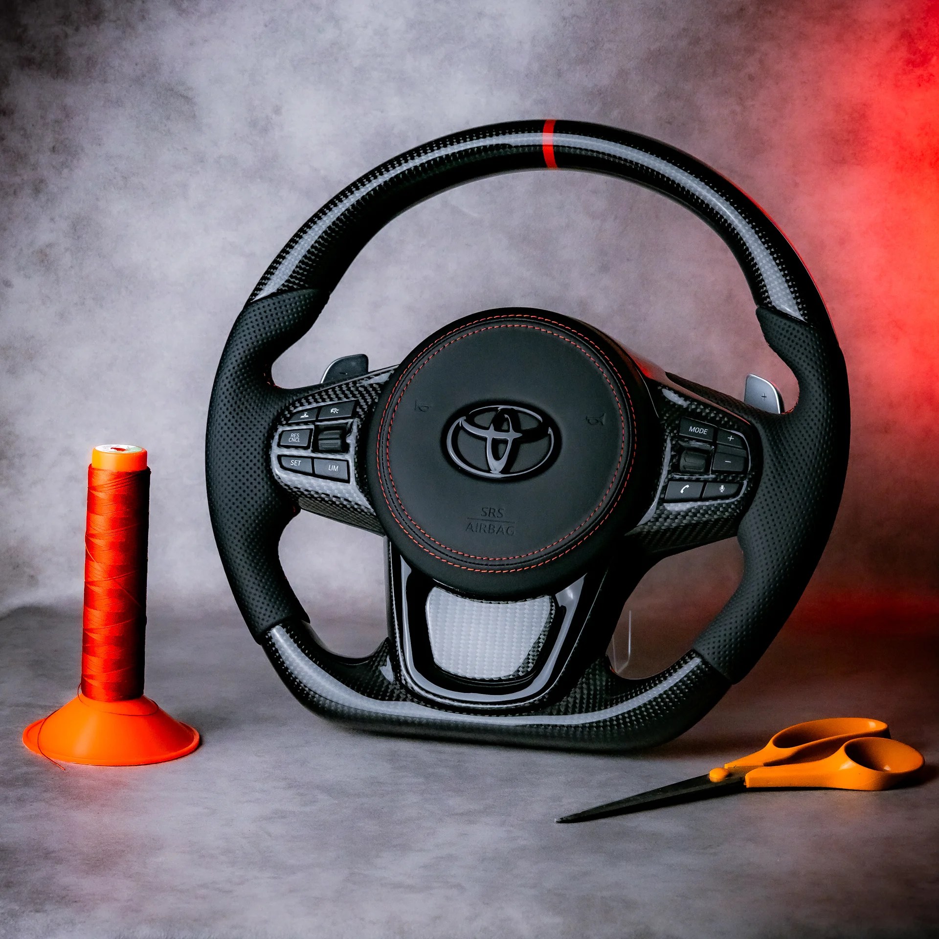 Toyota Supra A90 Carbon Steering Wheel