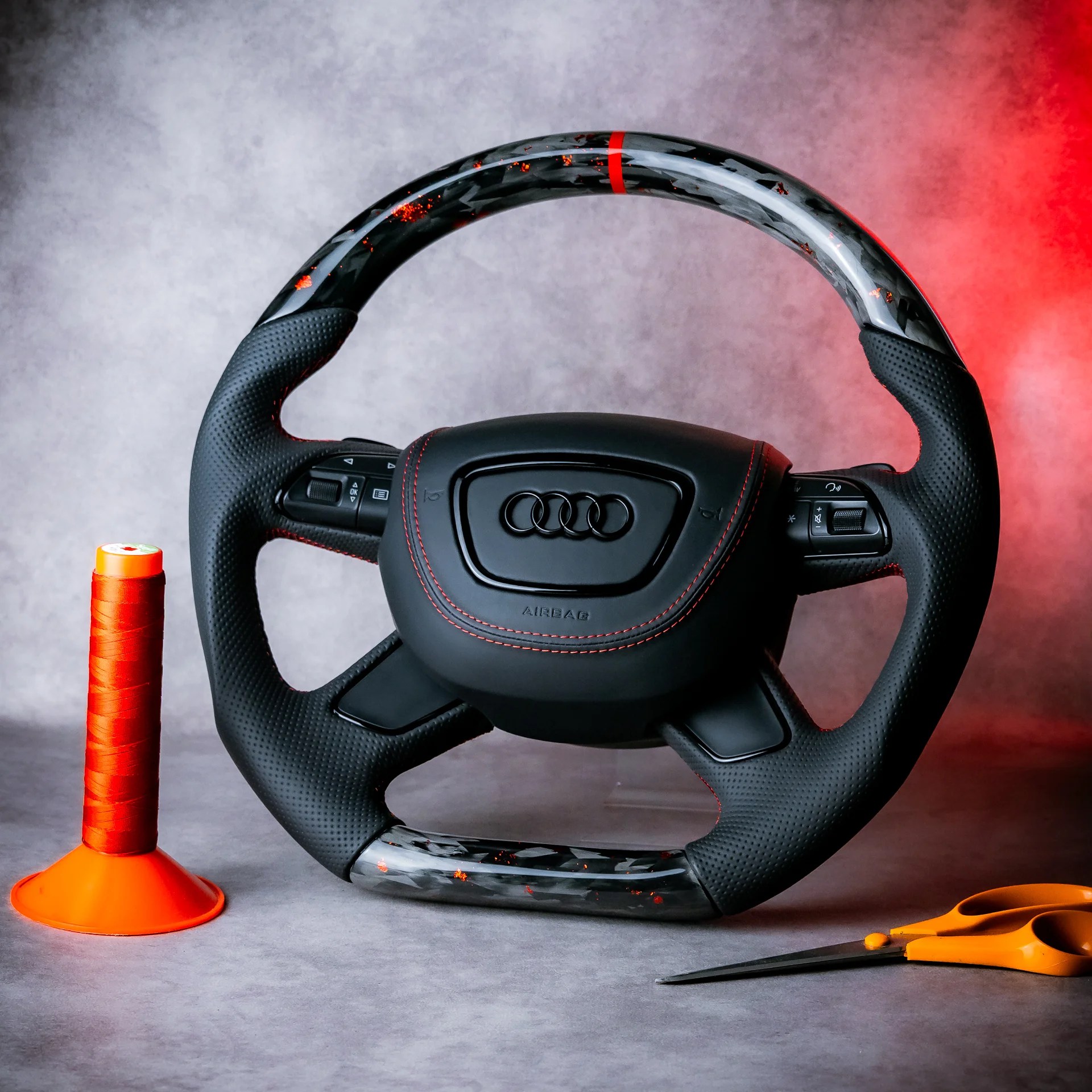 Audi A6 C7 Carbon Fibre Steering Wheel (2011–2017)