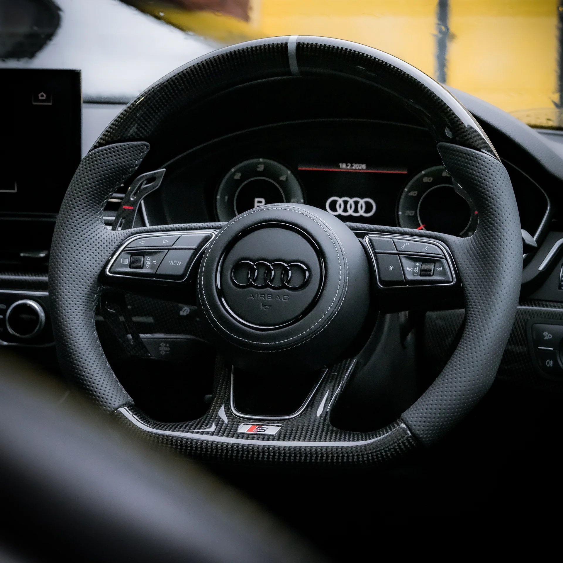 Audi S5 B9 Carbon Steering Wheel