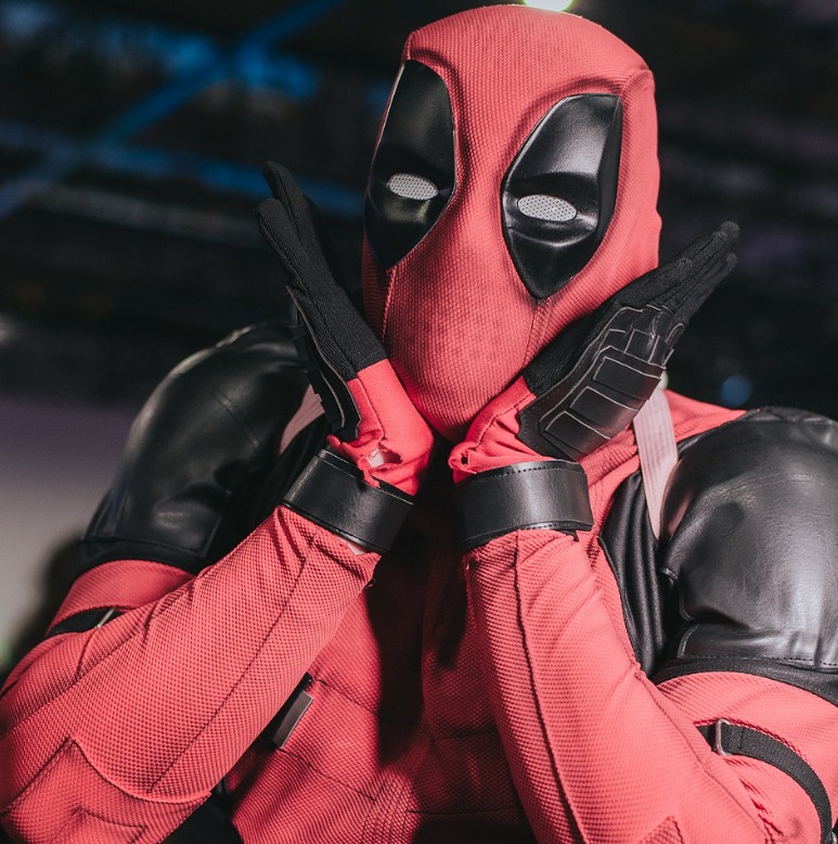 Cosplay de Deadpool na BGS 2024 (Reprodução: Instagram BGS)