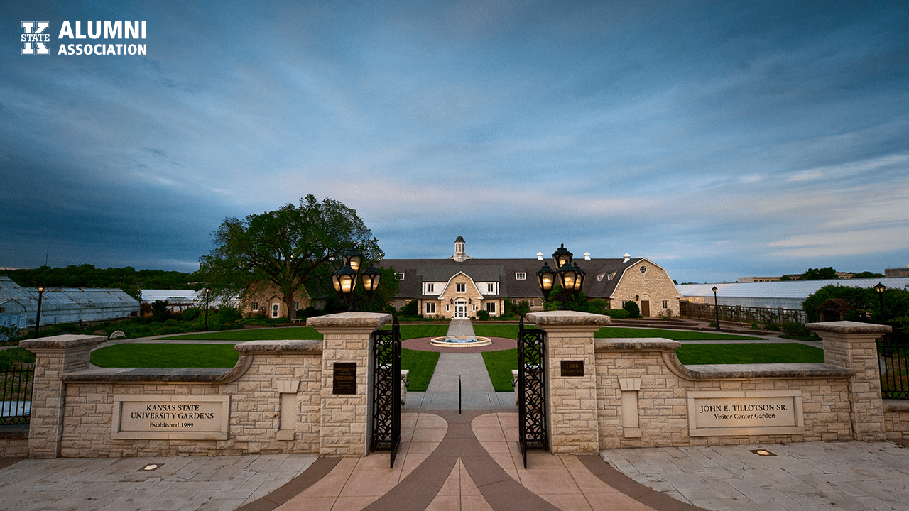 Kansas State University Gardens- Alumni Association Photo