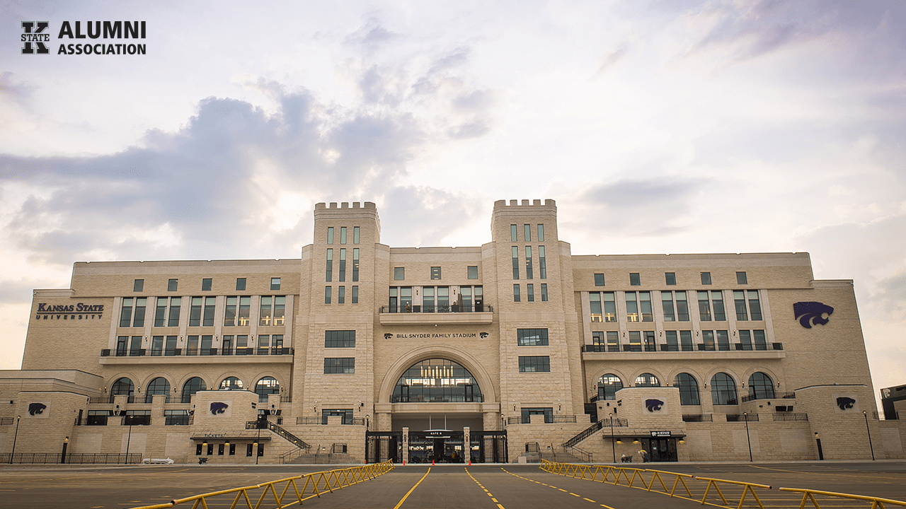 K State Bull Snyder Family Stadium- Alumni Association Photo