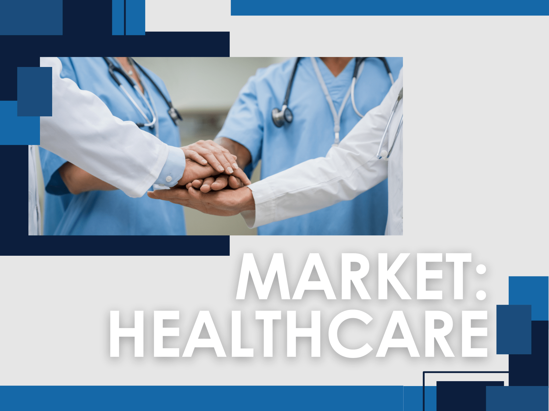 Healthcare market blog header