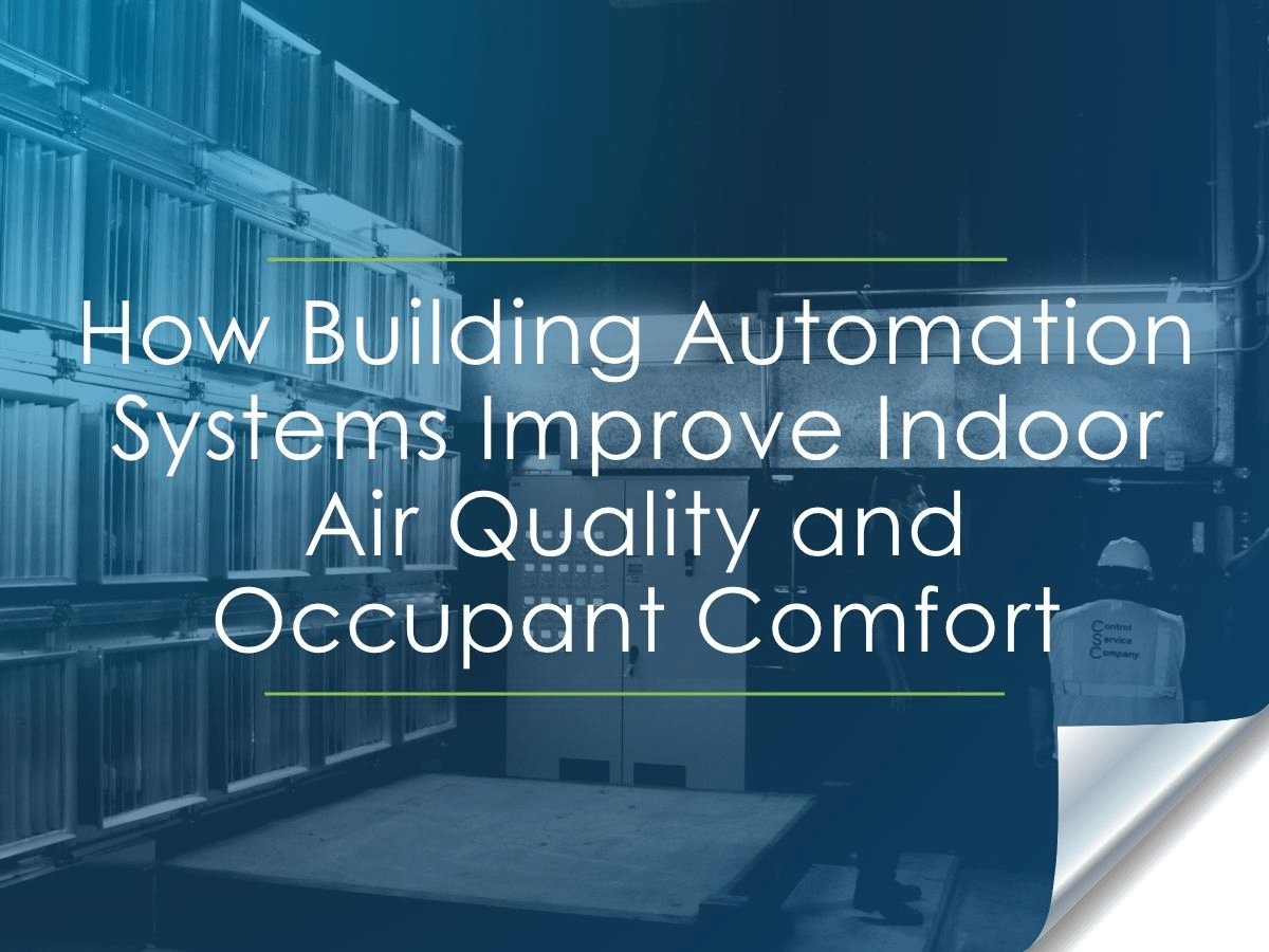 How building automation systems improve indoor air quality and occupant comfort