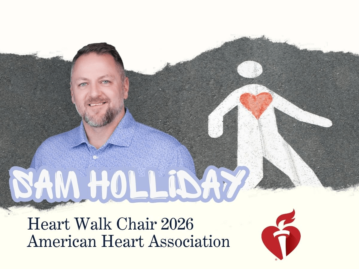 Sam Holiday Heart Walk Chair 2026