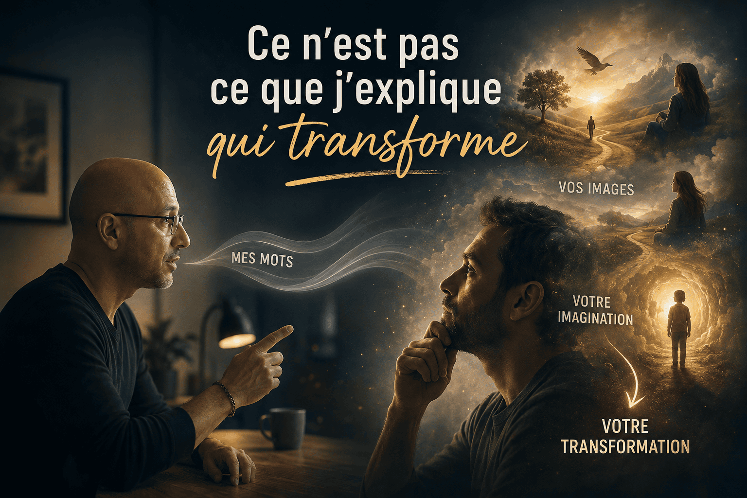 Ce n’est pas ce que j’explique qui transforme