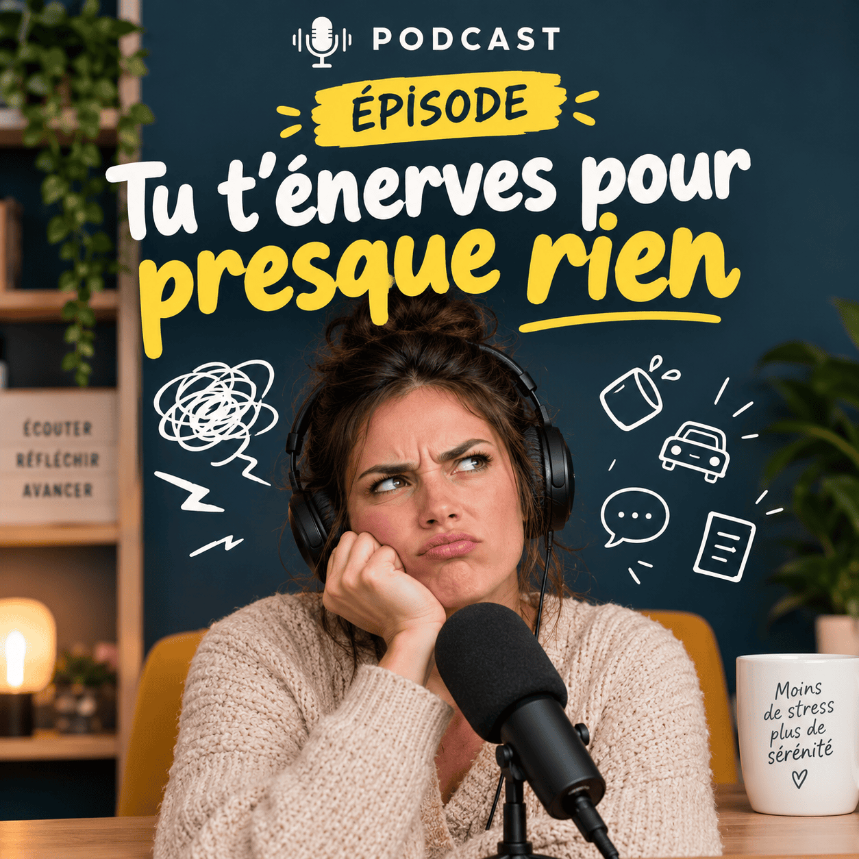 Podcast Episode: Tu t’énerves pour presque rien ?