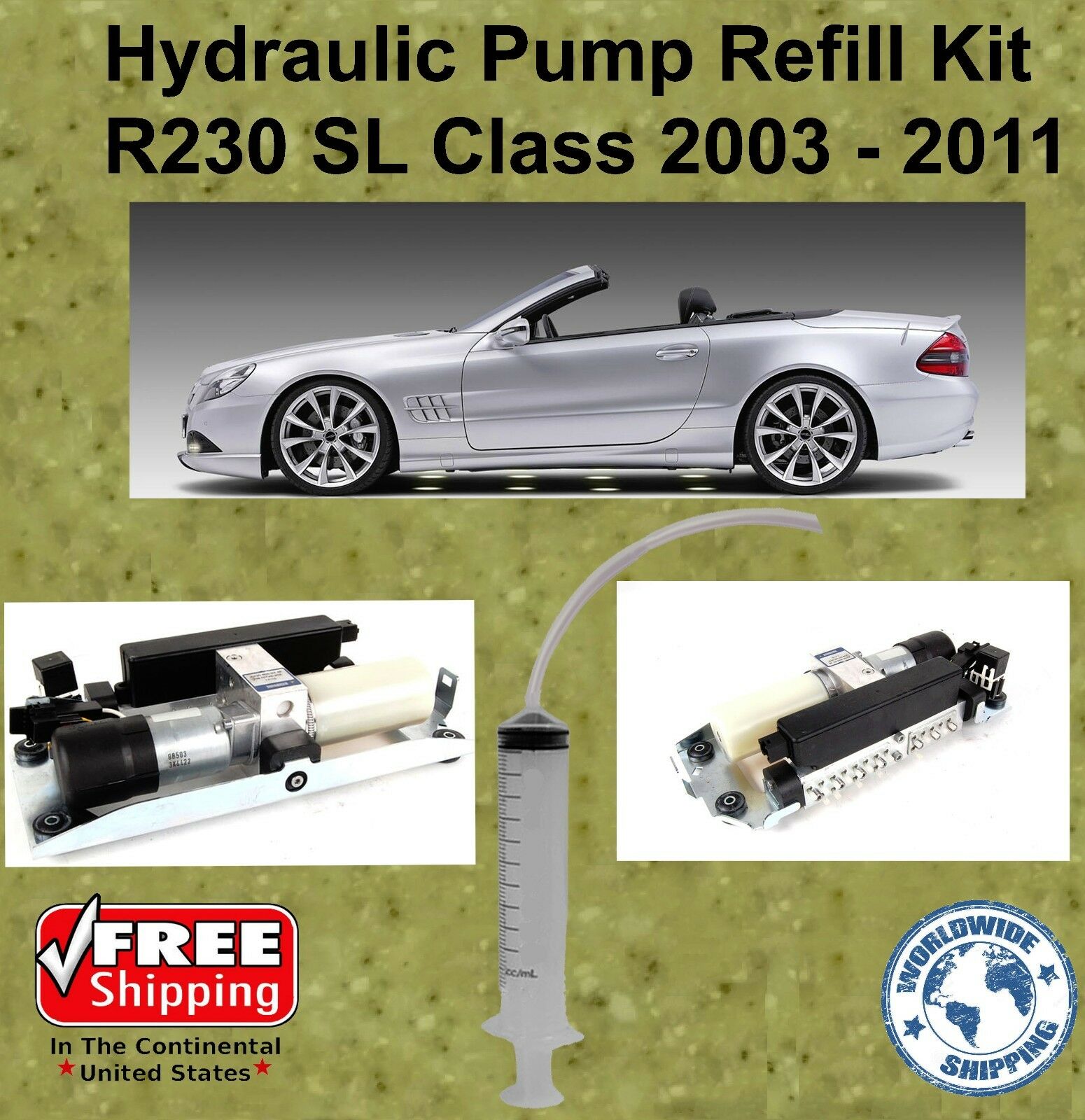 R230 SL350 SL500 SL55AMG バリオルーフロックシリンダー交換販売 保障 