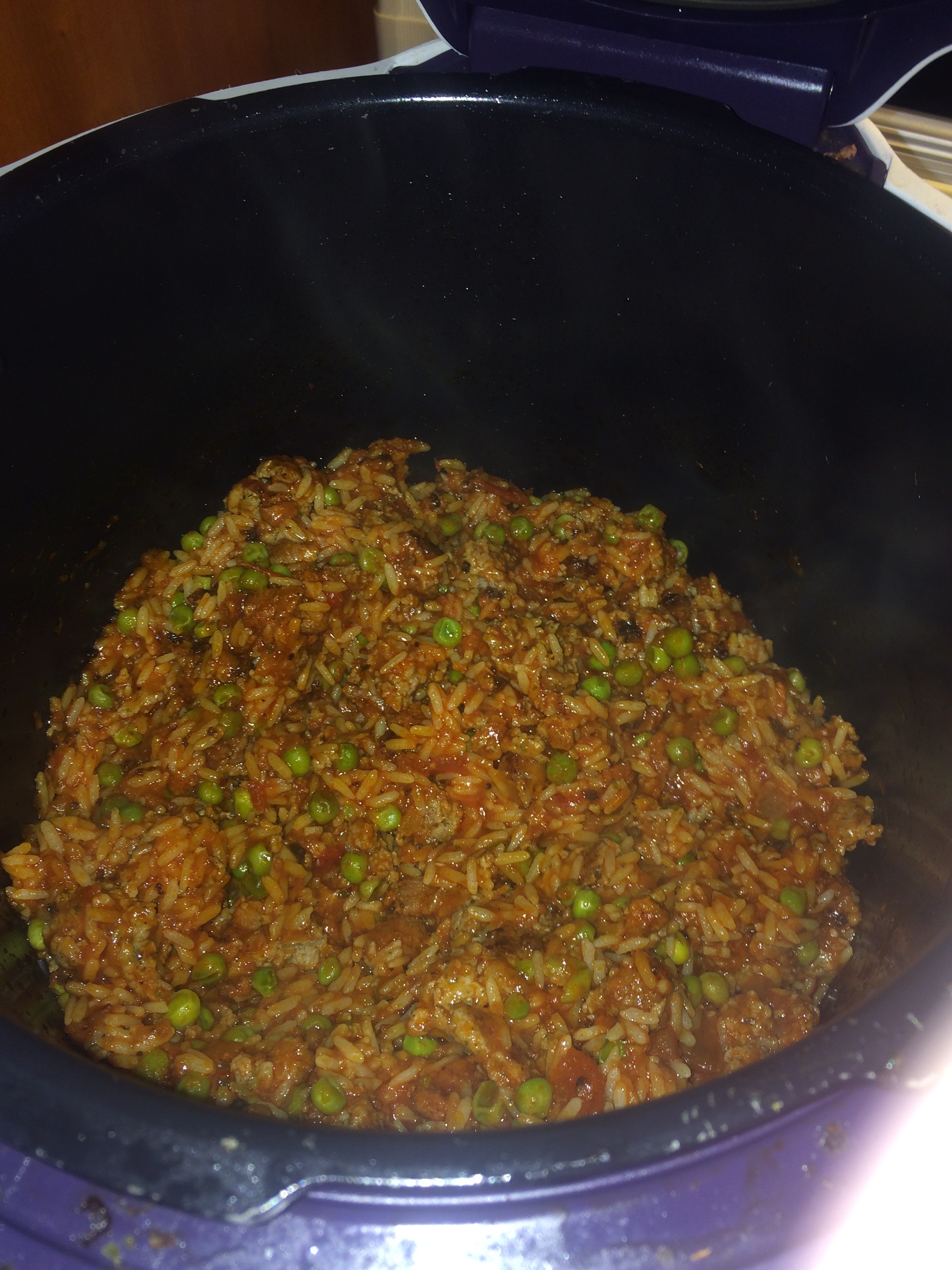 Riz à la bolognaise Recette Cookeo