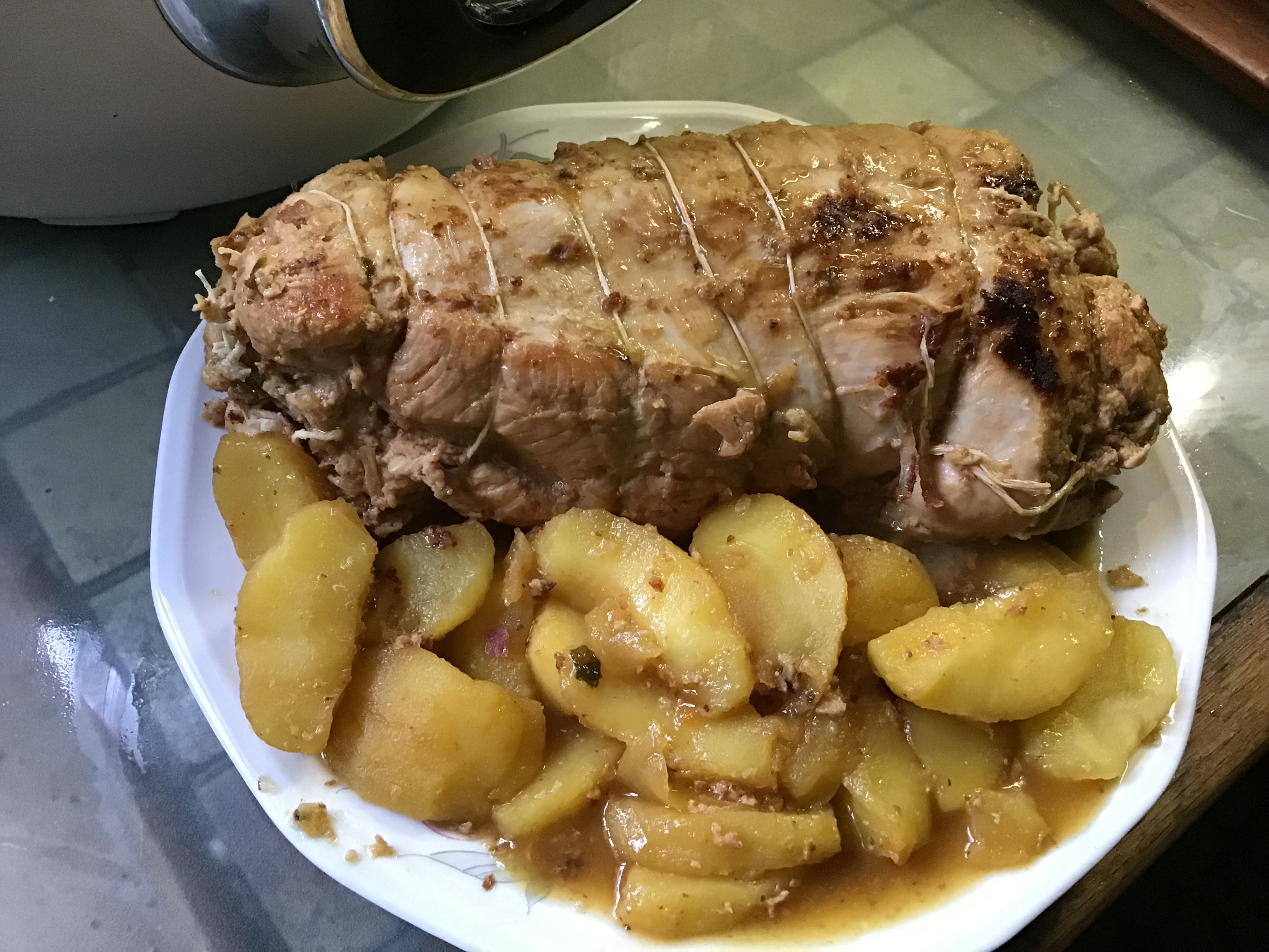 Filet De Dinde Cookeo Pomme De Terre Rôti de dinde farci aux pommes - Recette Cookeo