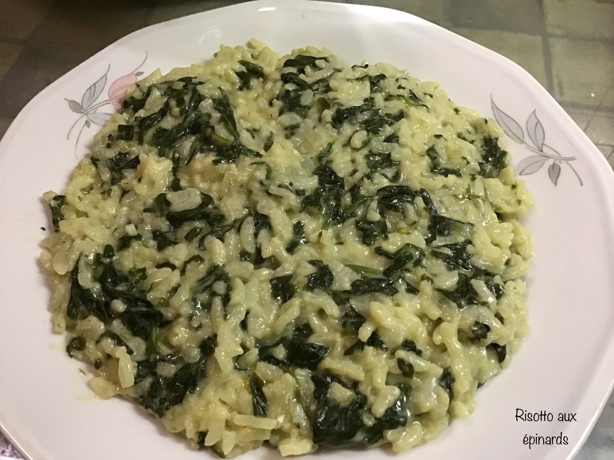 épinards Frais à La Crème Cookeo Risotto aux épinards - Recette Cookeo