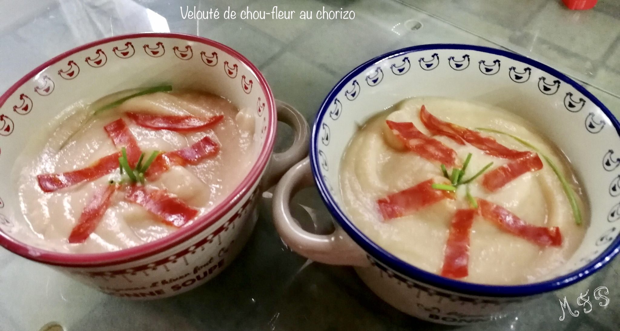 Veloute De Chou Fleur Au Cookeo Velouté de chou-fleur au chorizo - Recette Cookeo