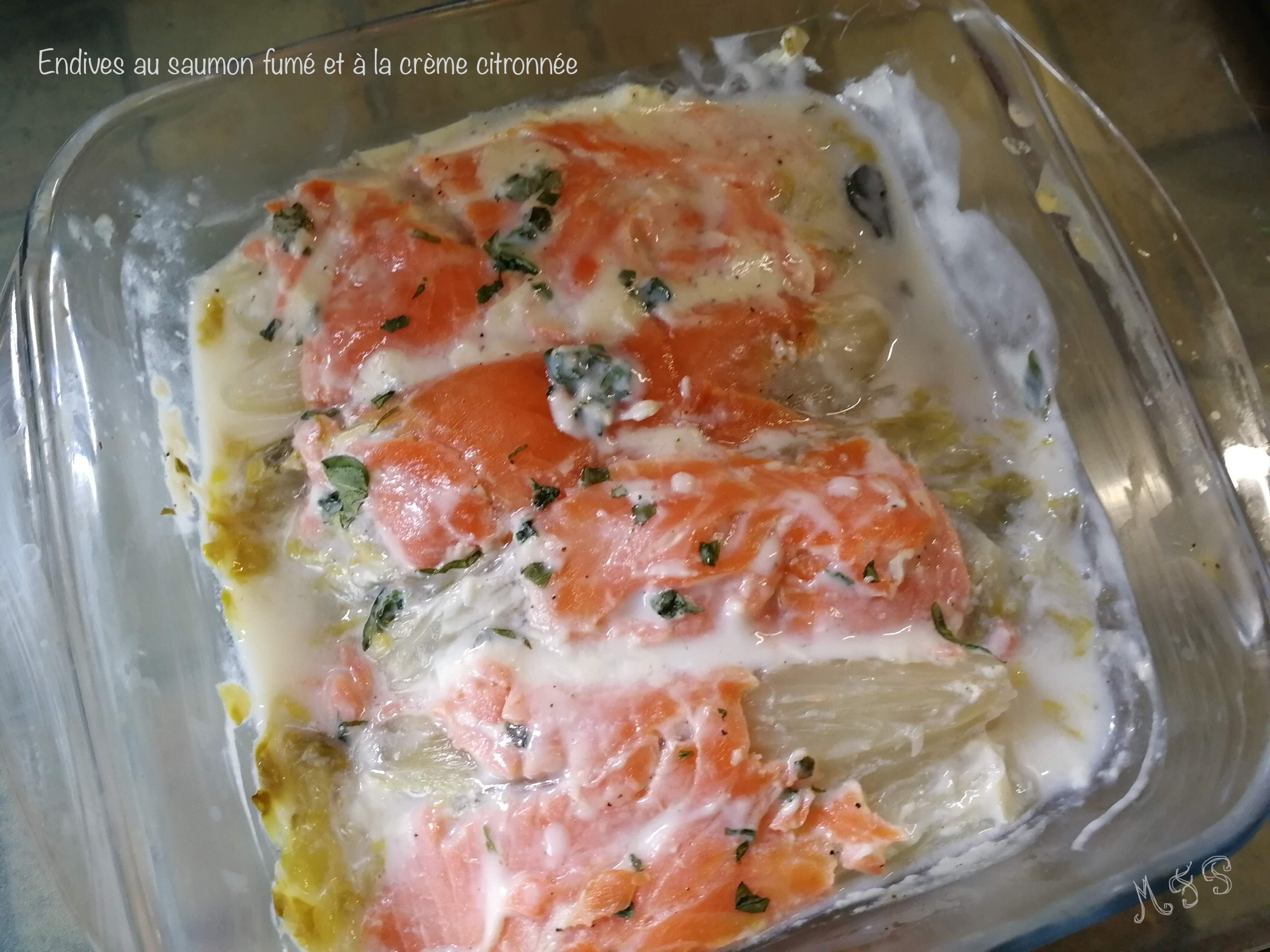 Endives Au Saumon Fumé Avec Une Crème Citronnée Endives au saumon fumé et à la crème citronnée - Recette Cookeo