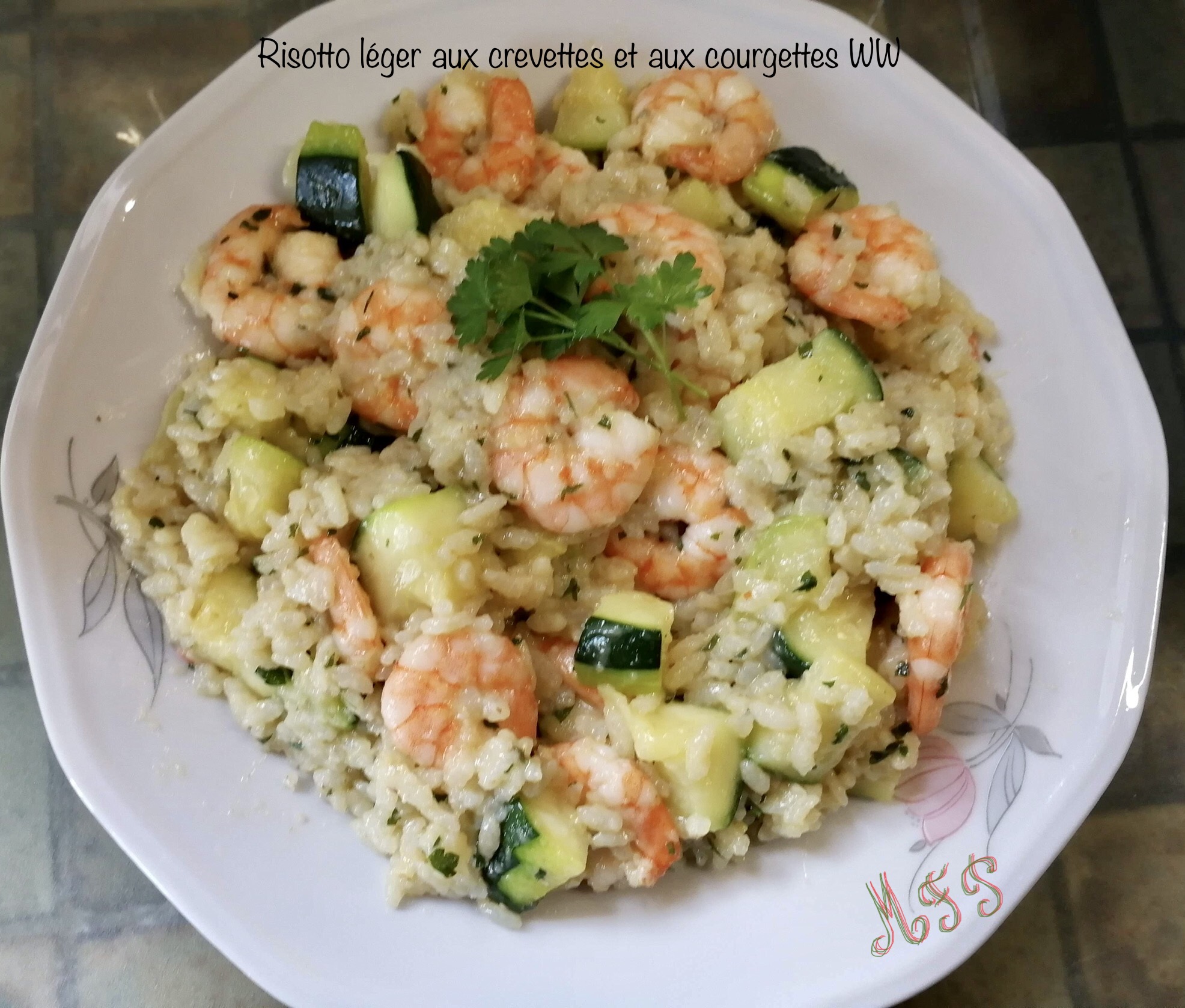 Risotto Aux Fruits De Mer Au Cookeo Risotto léger aux crevettes et aux courgettes .WW - Recette Cookeo